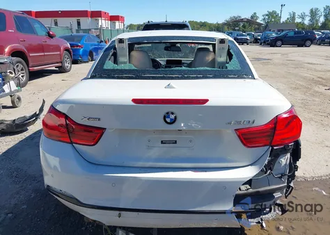 2018 BMW 430I xDrive из США, поврежденный, VIN WBA4Z3C56JEC48449